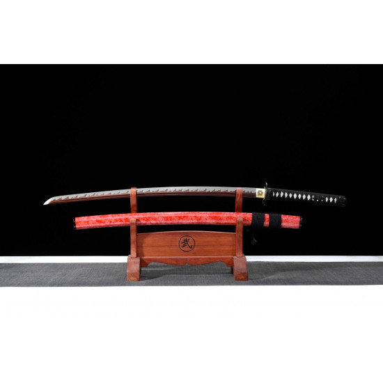 hand forged Japanese katana swords/functional/sharp/ 红莲/HW15