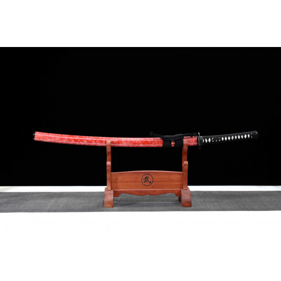 hand forged Japanese katana swords/functional/sharp/ 红莲/HW15