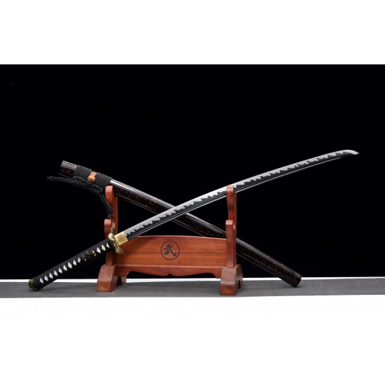 hand forged Japanese katana swords/functional/sharp/ 金蟾/CC21