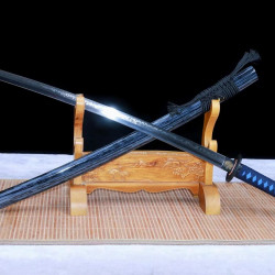 Masterpiece /hand forged Japanese katana swords/functional/sharp/ 逐浪人/SS12