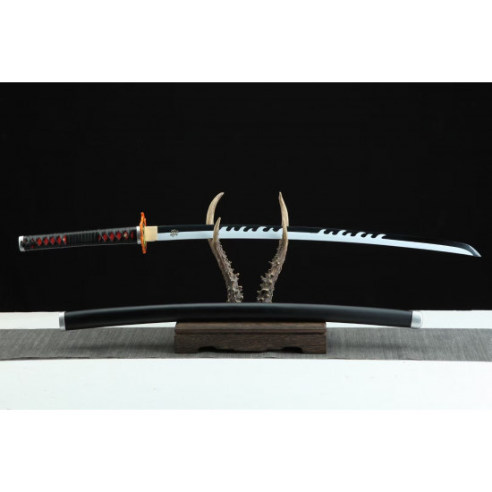 Demon Slayer sword Handmade / Animation/Upgrade version/ anupdated version/Demon Slayer/Kamado Tanjirou/M08