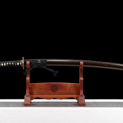 hand forged Japanese katana swords/functional/sharp/ 黑泽/T4