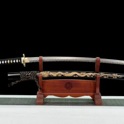 hand forged Japanese katana swords/functional/sharp/ 刻龙武士/T5