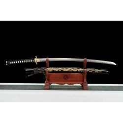 hand forged Japanese katana swords/functional/sharp/ 刻龙武士/T5